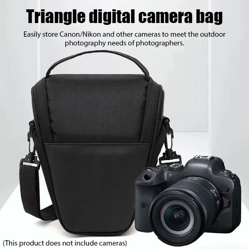 Waterproof Nylon Camera Shoulder Bag | Mirrorless & DSLR