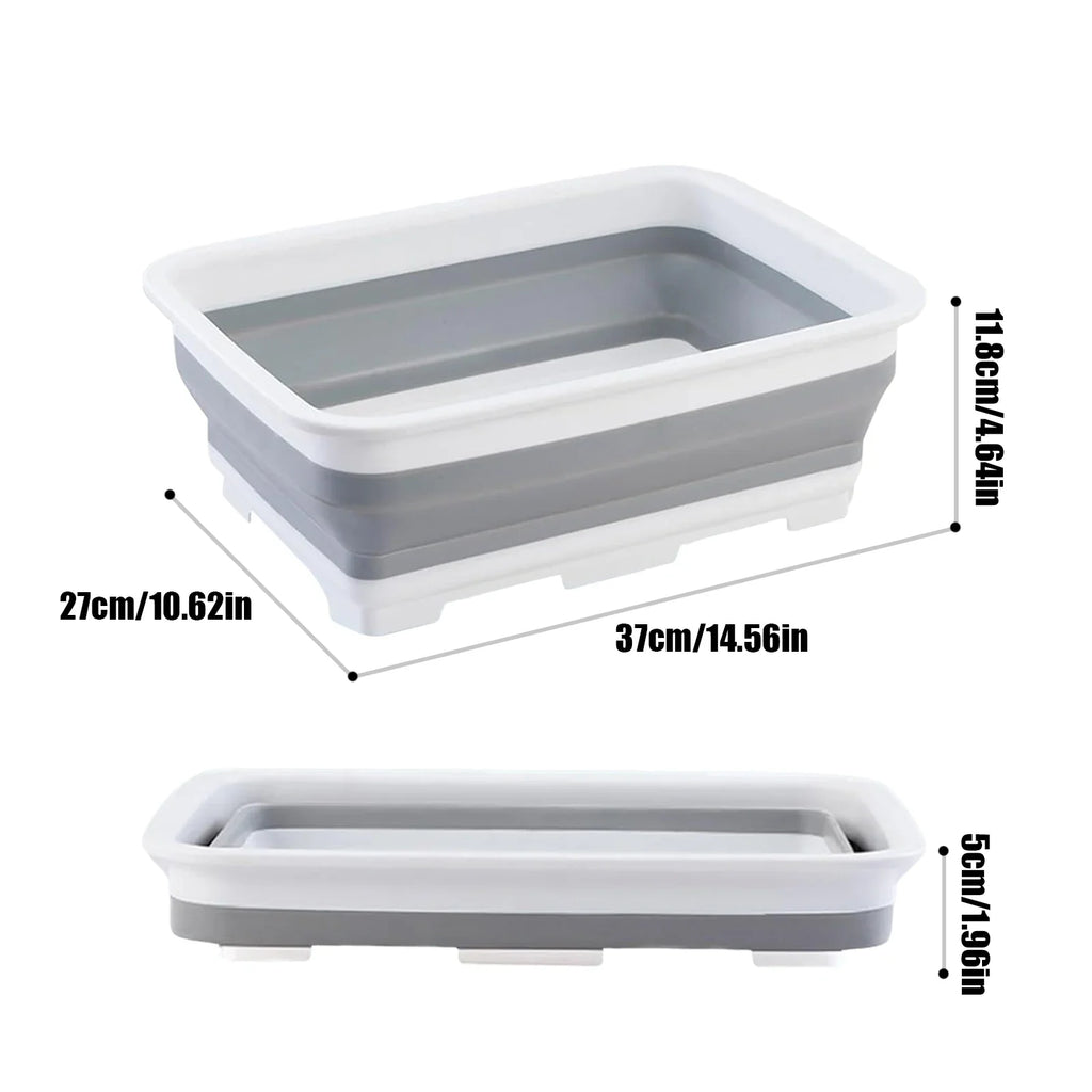 Foldable Foot Wash Basin – Portable Pool & Outdoor Foot Tub