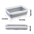Foldable Foot Wash Basin – Portable Pool & Outdoor Foot Tub