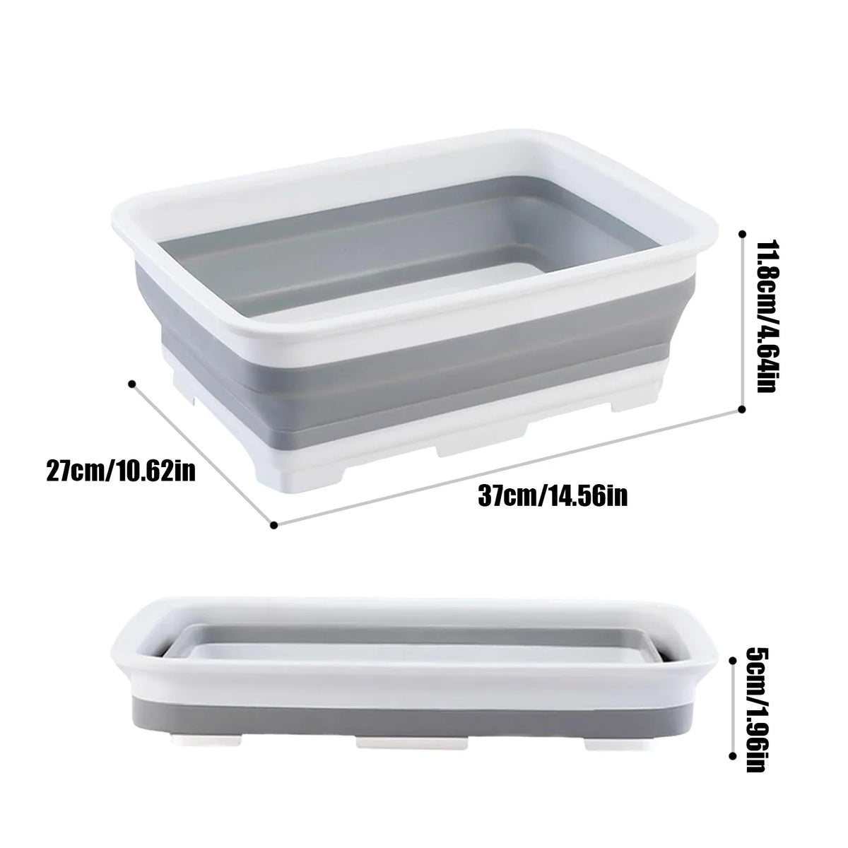 Foldable Foot Wash Basin – Portable Pool & Outdoor Foot Tub