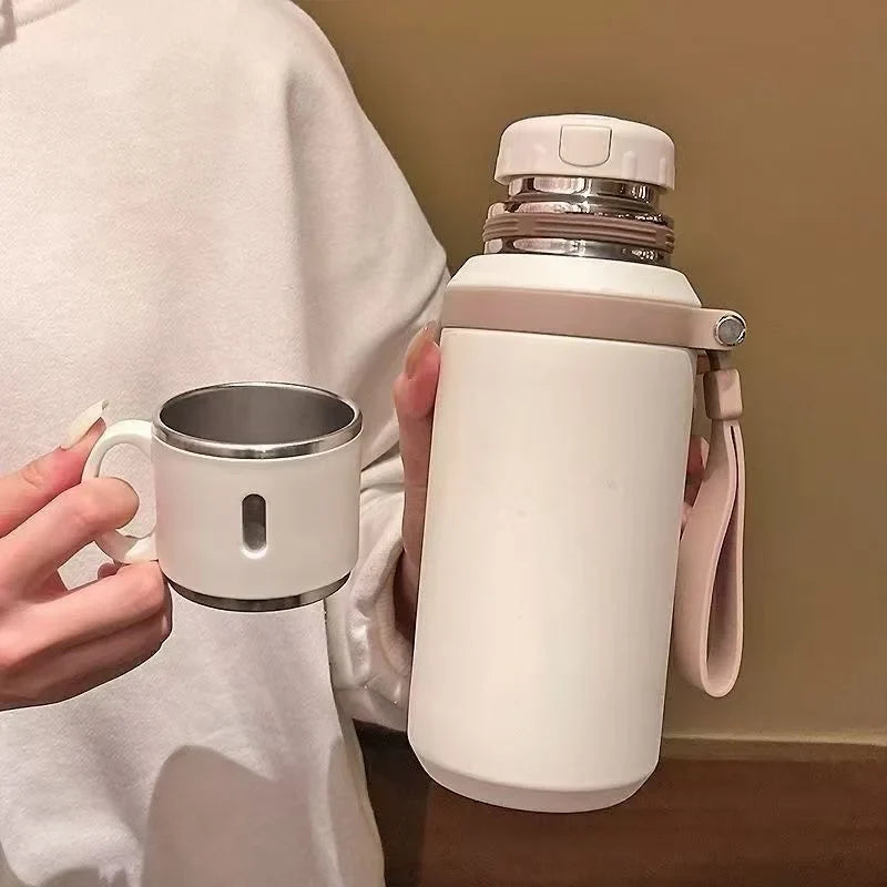 316 Stainless Steel Coffee Cup Travel Thermal Mug Leak-proof Thermos