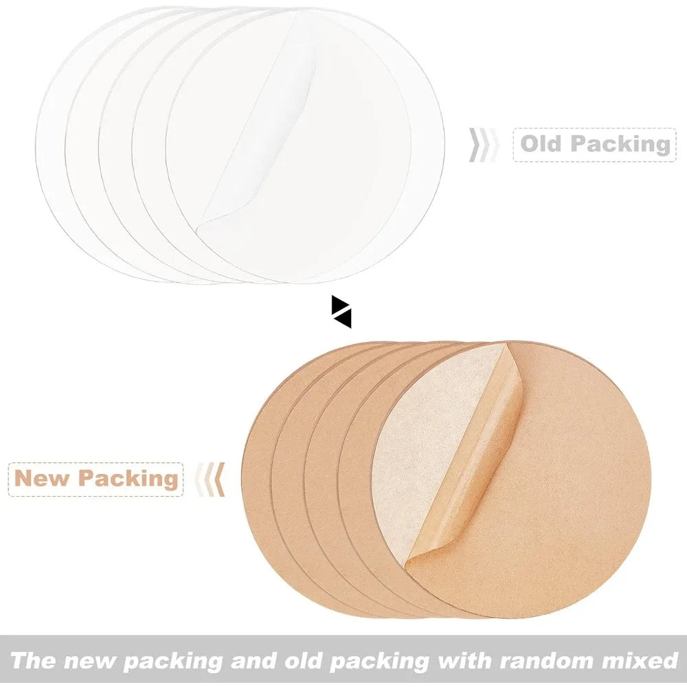 2-Pack 7" Clear Round Acrylic Discs – 3mm DIY Circle Sheets