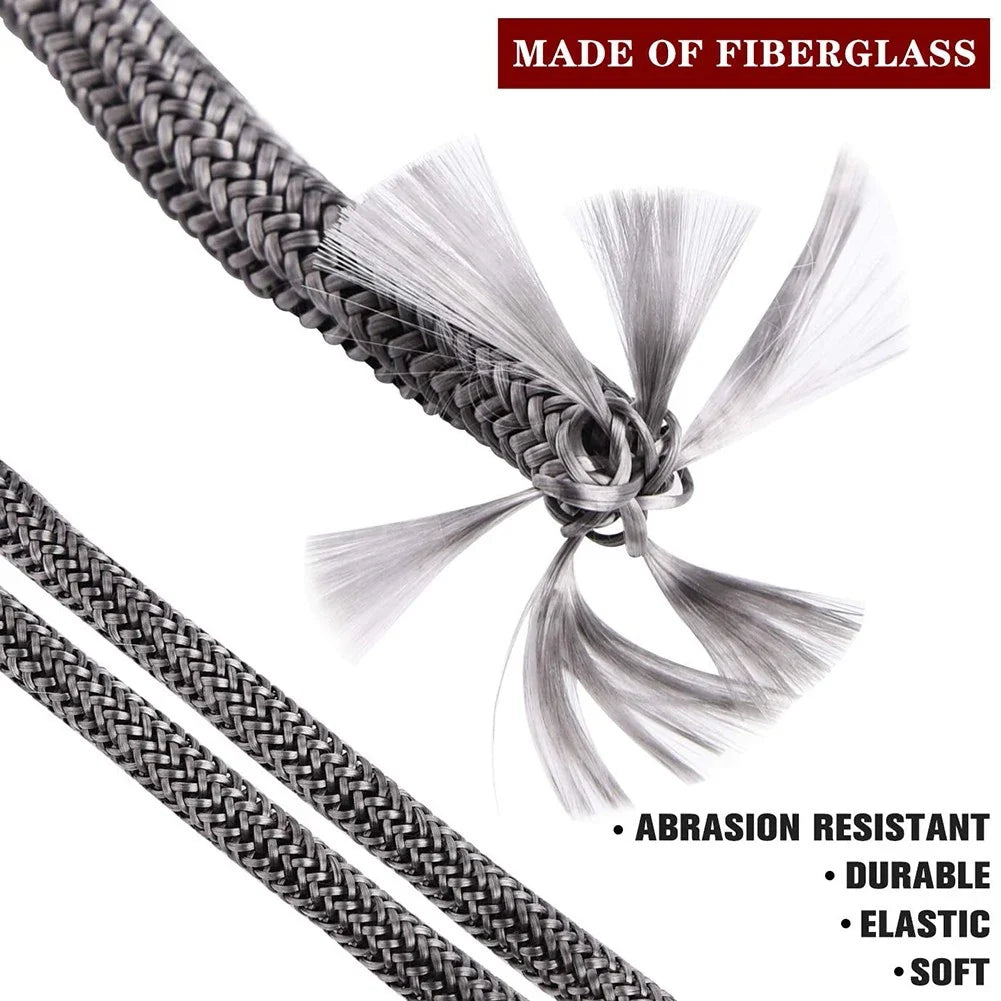 Black Gasket Cord X 2m Chimneys&fireplaces Sealed Soft Wood