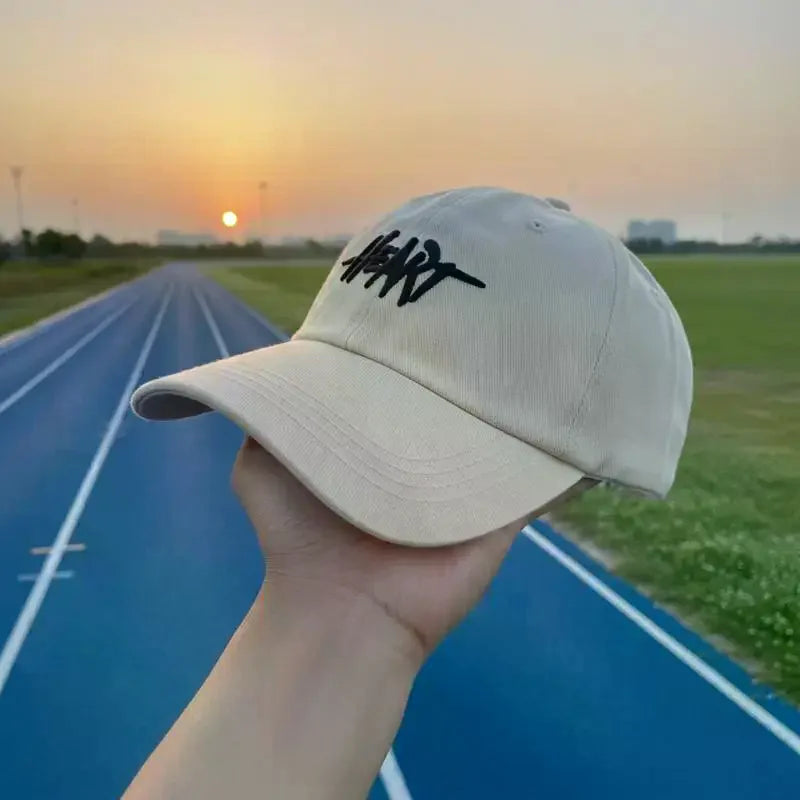 Washed Embroidered Baseball Cap – Adjustable Unisex Sun Hat