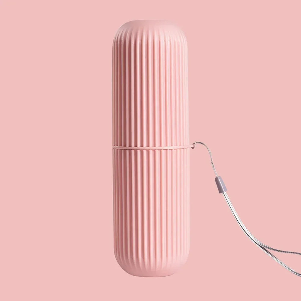 Portable Travel Toothbrush & Toothpaste Holder Case