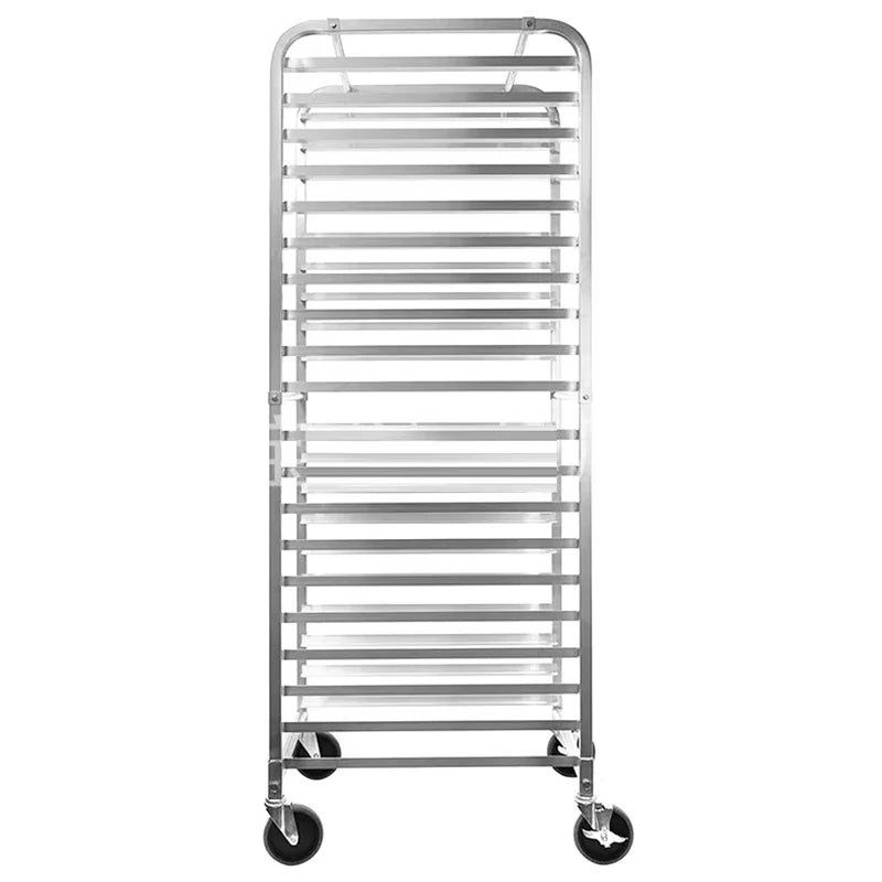 Commercial Bakery Bun Pan Rack Trolley 10 or 20 Layer Wheels