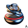 Solar Crystal Ball Car Air Freshener & Rotating Ornament