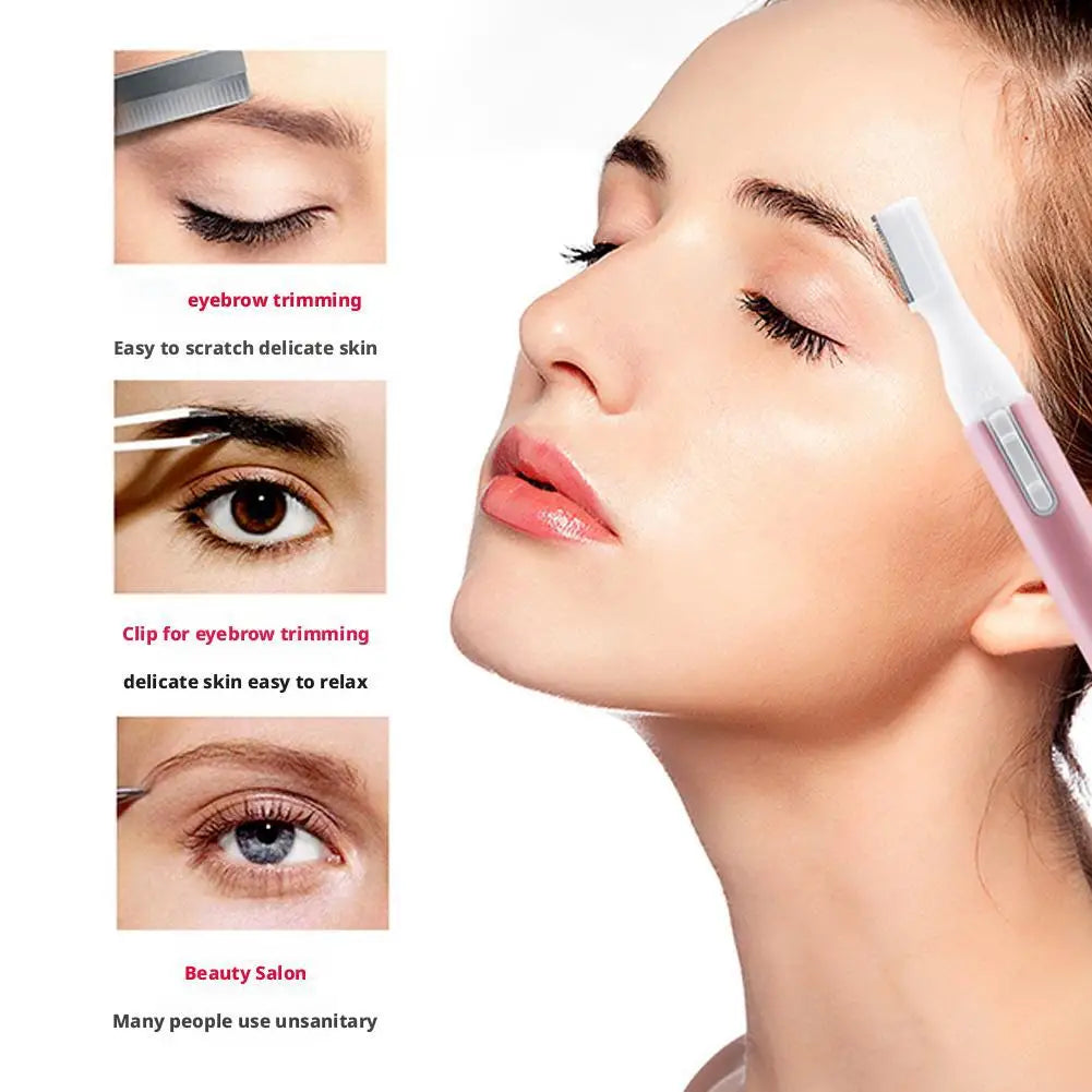 Women's Electric Facial Hair Trimmer – Eyebrow, Nose & Face