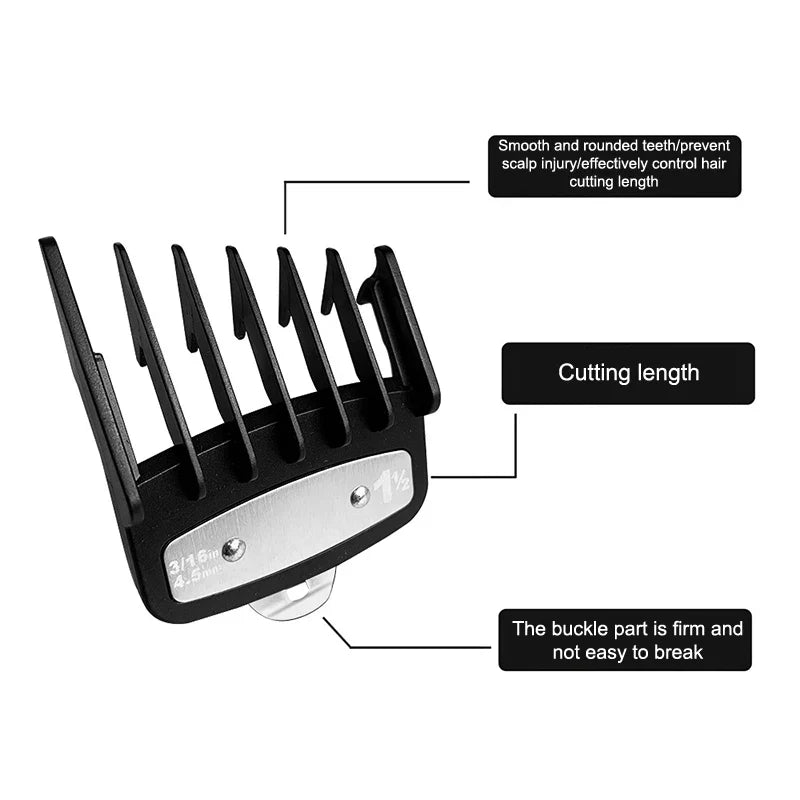 Universal Hair Clipper Guard Combs 2-Pack | Trimmer Attachment