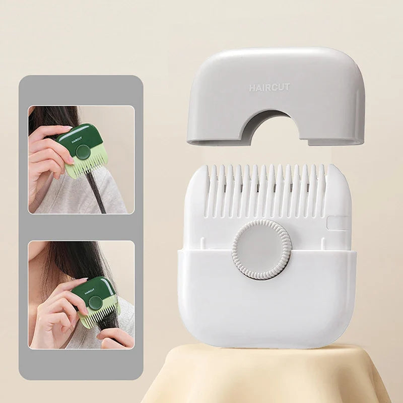 2-in-1 Hair Trimmer Comb – Split Ends Cutter for All Hair