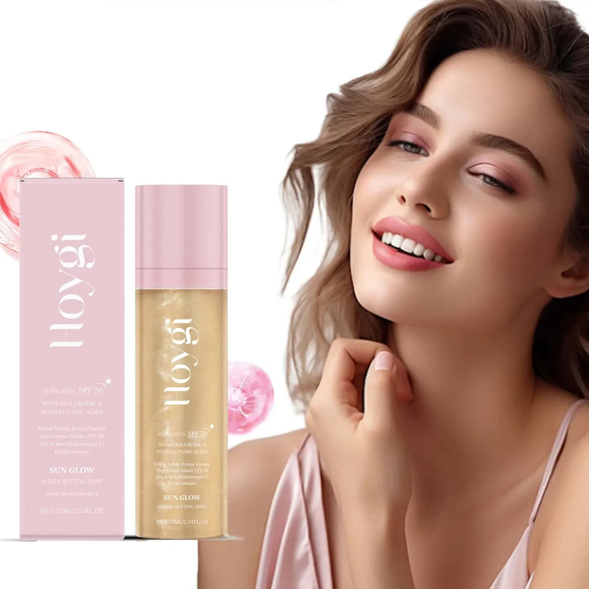 Hoygi SPF 50+ Setting Spray – Matte, Oil Control & Waterproof