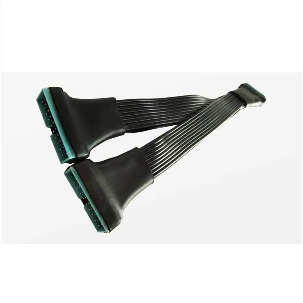 USB 3.0 19Pin 20Pin 1-to-2 Splitter Cable – Motherboard Header