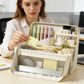 Large Waterproof Pencil Case – Multi-Compartment Organizer