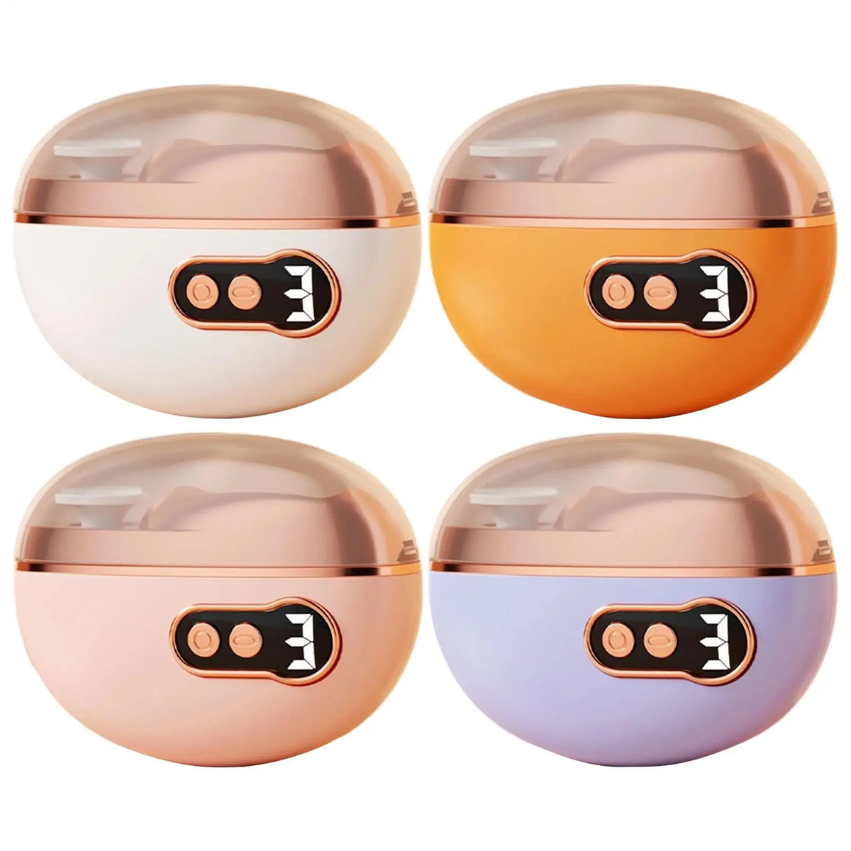 Electric Nail Clipper 3-Speed LED Light & Scraps Storage Trimmer