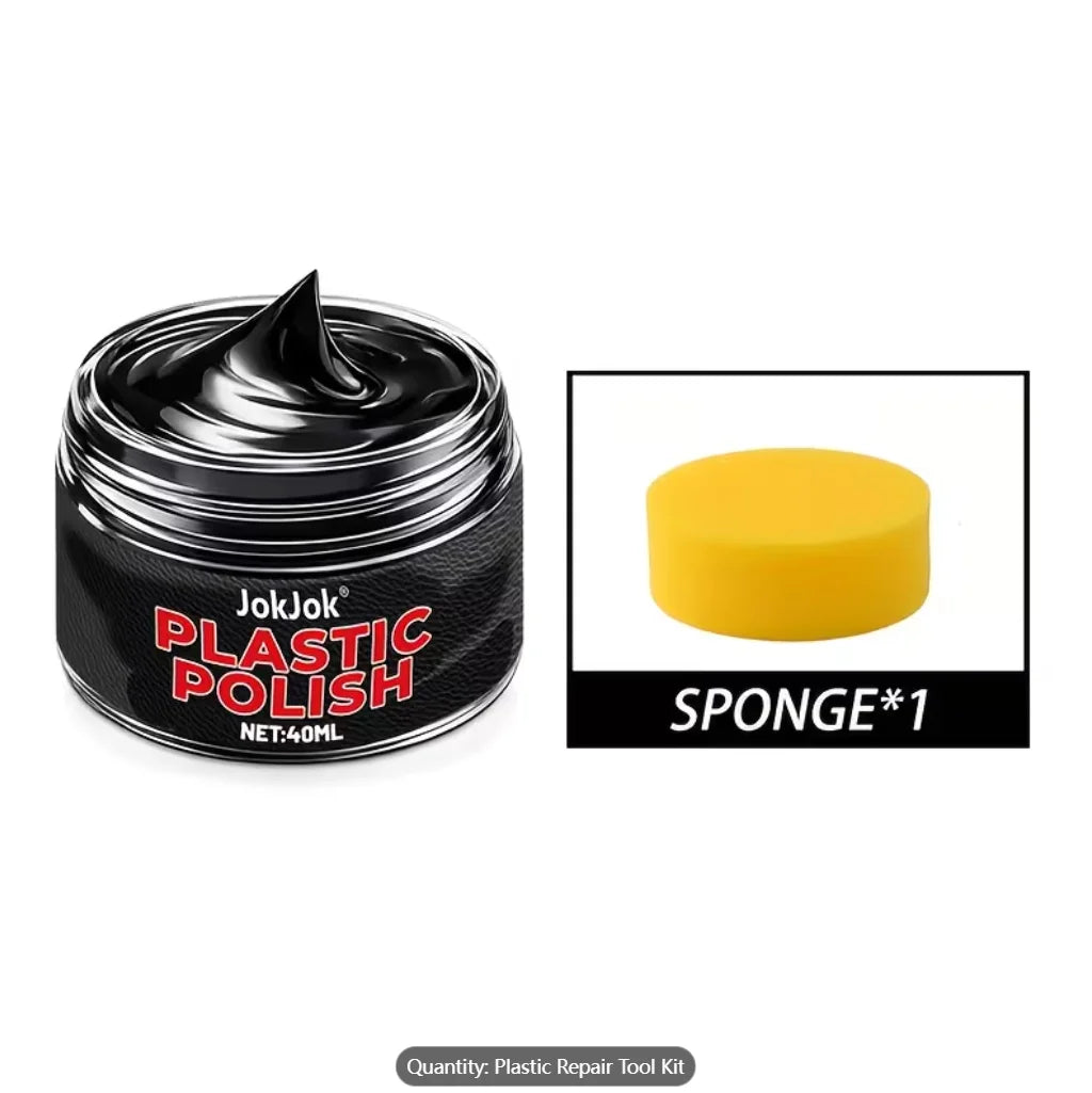 Car Plastic Polish & Restorer Cream | Crystal Coating Finish