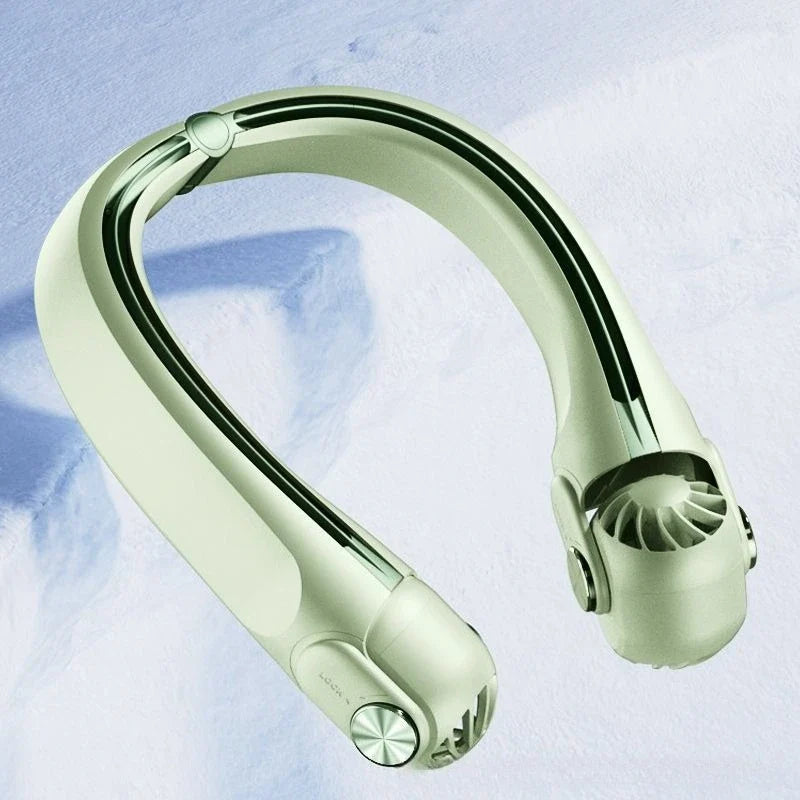 URGGU Bladeless Neck Fan USB Rechargeable – Outdoor Cooling