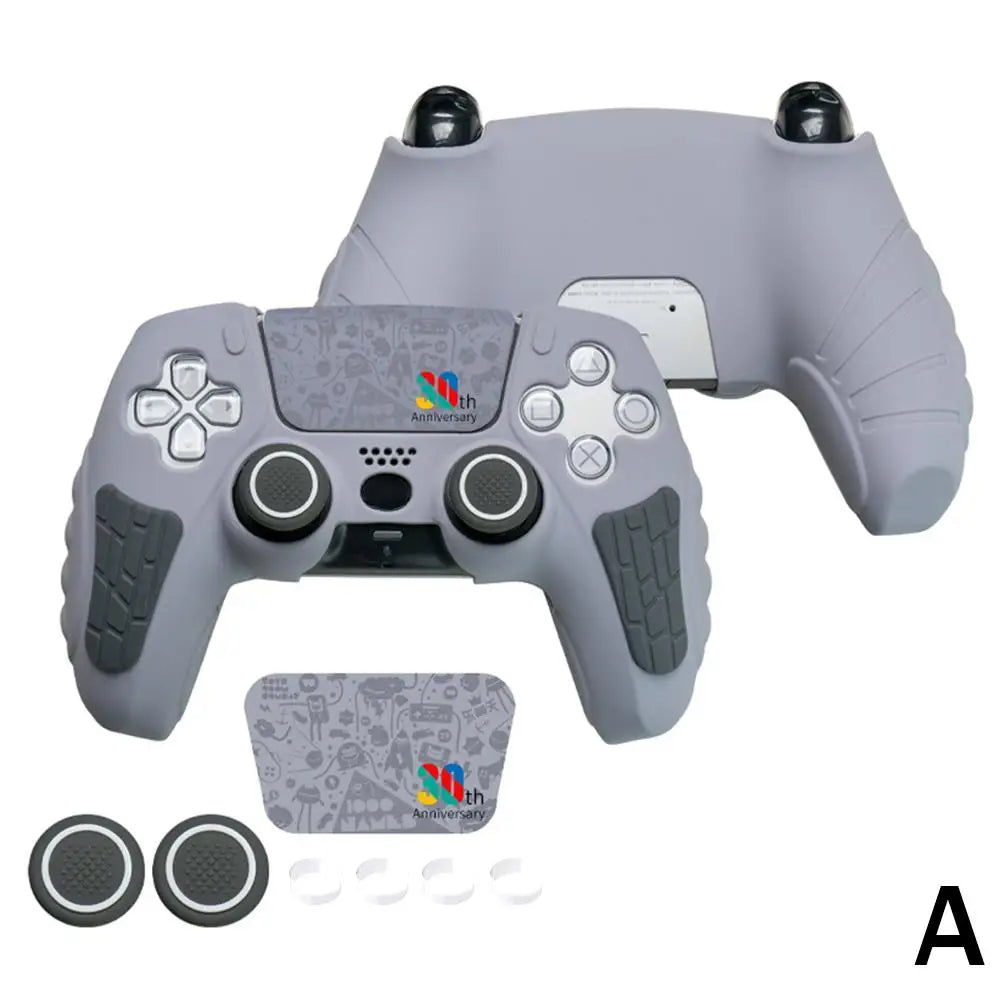 PS5 Controller Silicone Cover – Non-Slip Grip & Thumb Stick Caps