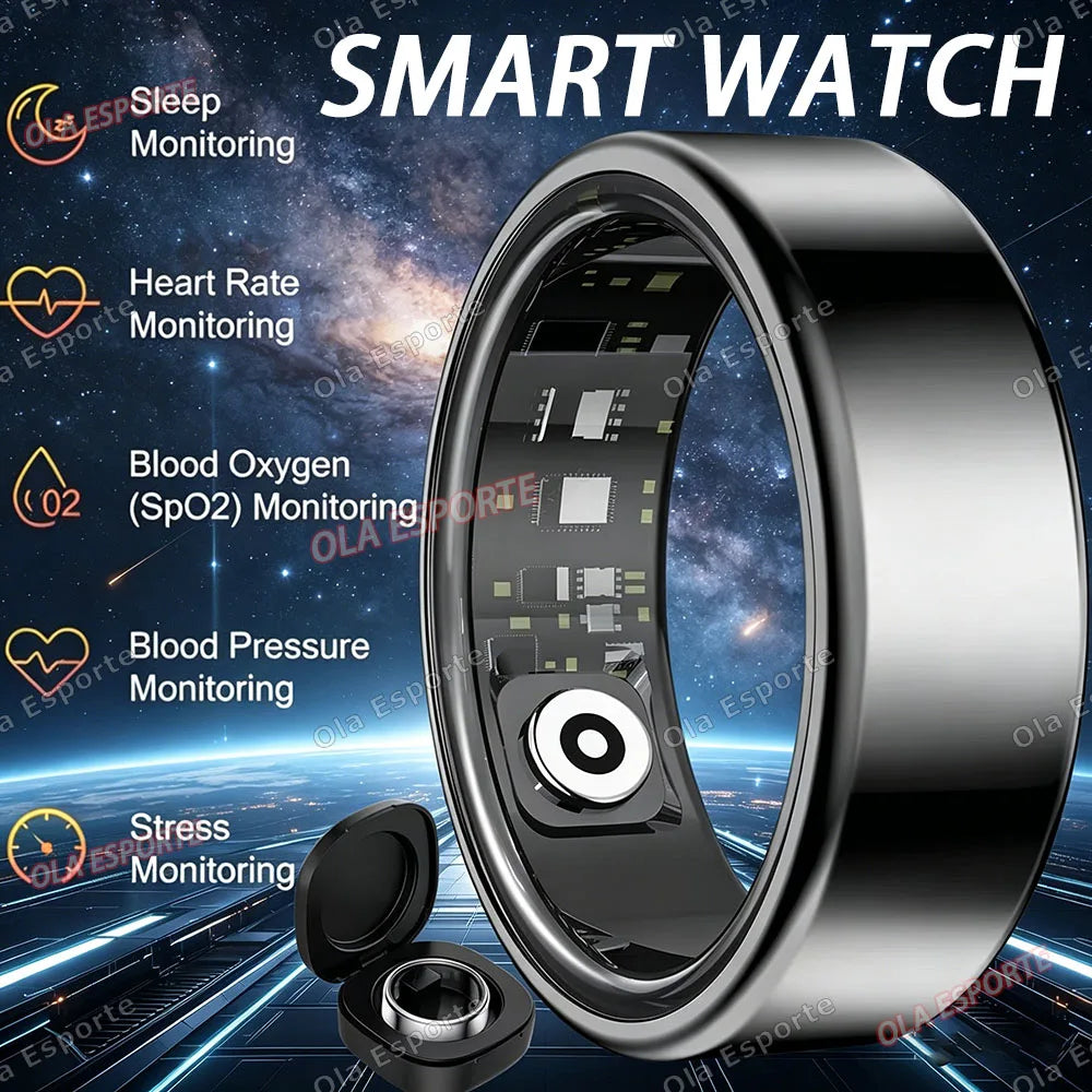 Smart Ring | Heart Rate & Blood Oxygen Monitor | Unisex