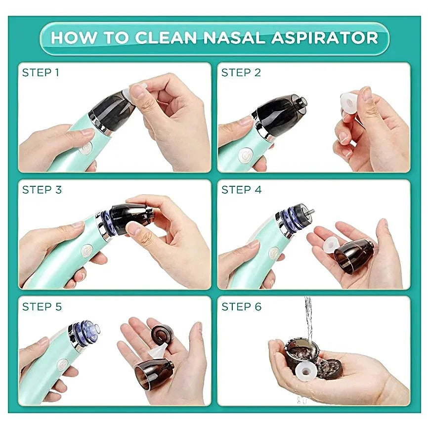 Jaysuing Electric Baby Nasal Aspirator – 5-Speed, USB Rechargeable