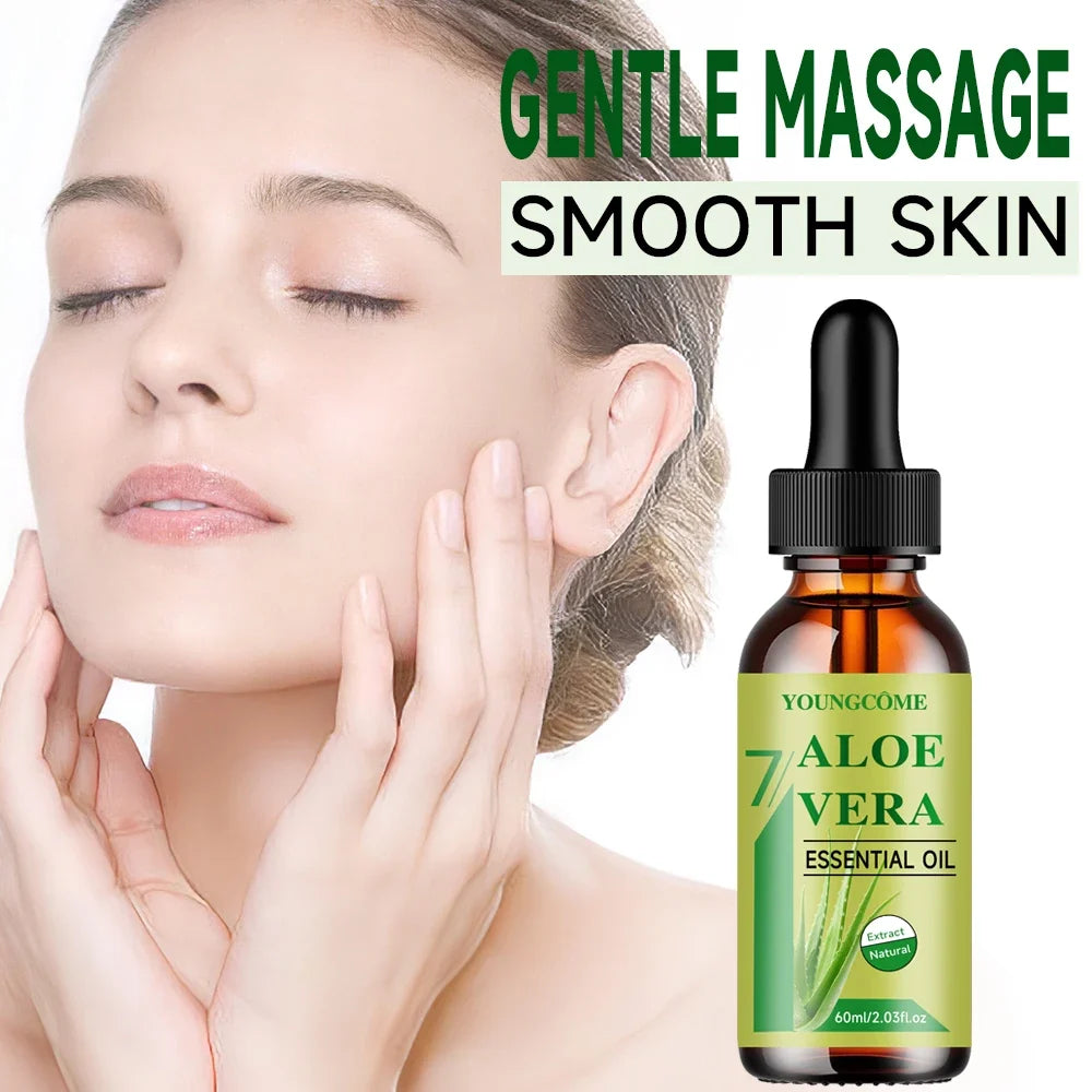 Organic Aloe Vera Oil – Hydrating Skin & Hair Nourishing Oil