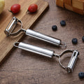 2pc Stainless Steel Vegetable Shredder & Slicer Set