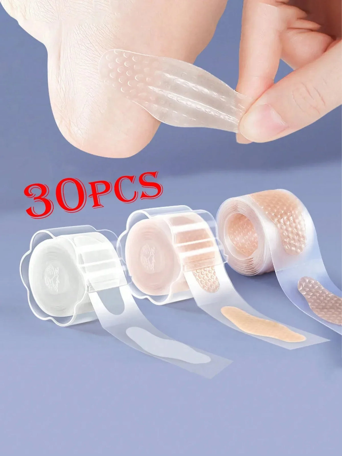 Anti-Friction Foot Patches 30pc – Toe, Heel & Finger Guard
