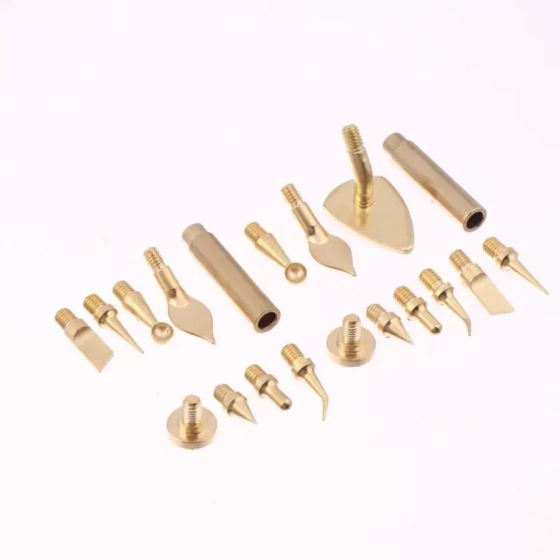 7 9 Heat Insert Nut Iron Tip M2 M3 M4 M5 M6 M8 Brass Thread Embedded