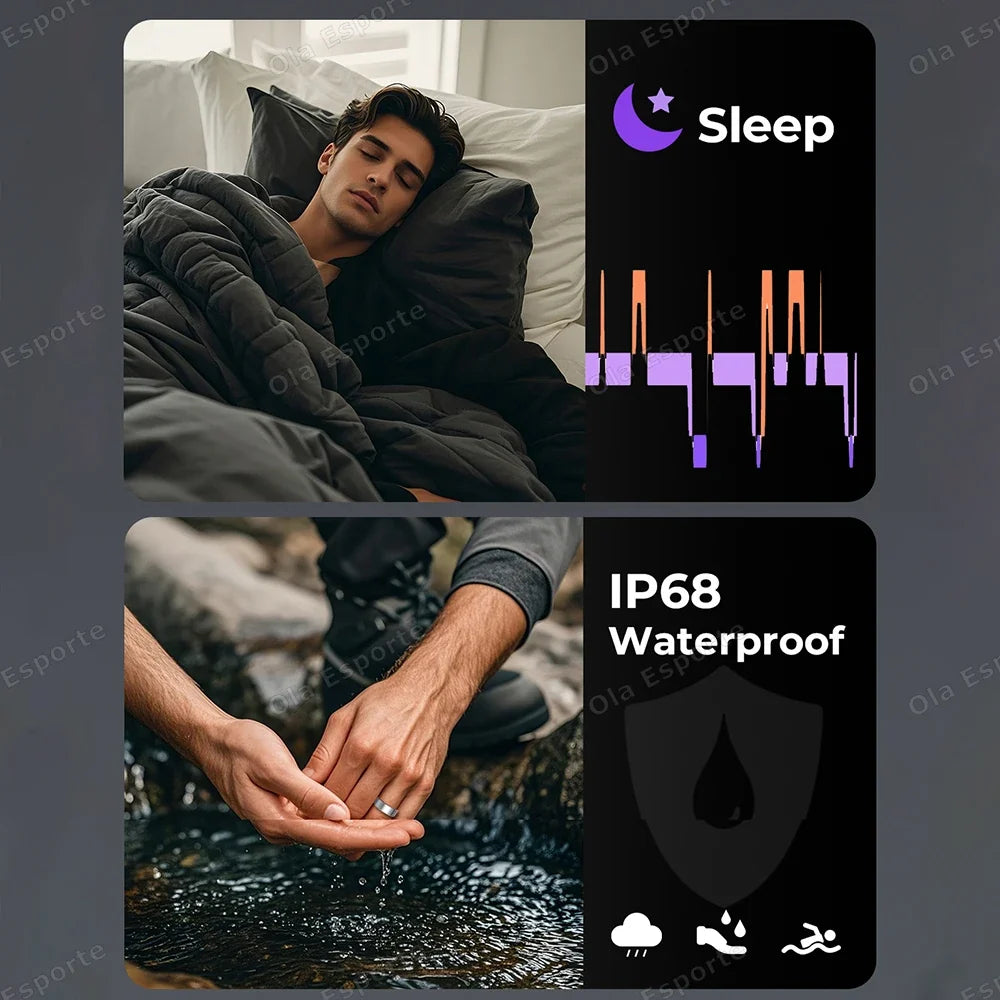 R09 Smart Ring – Heart Rate, SpO2 & Sleep Tracker | 5ATM