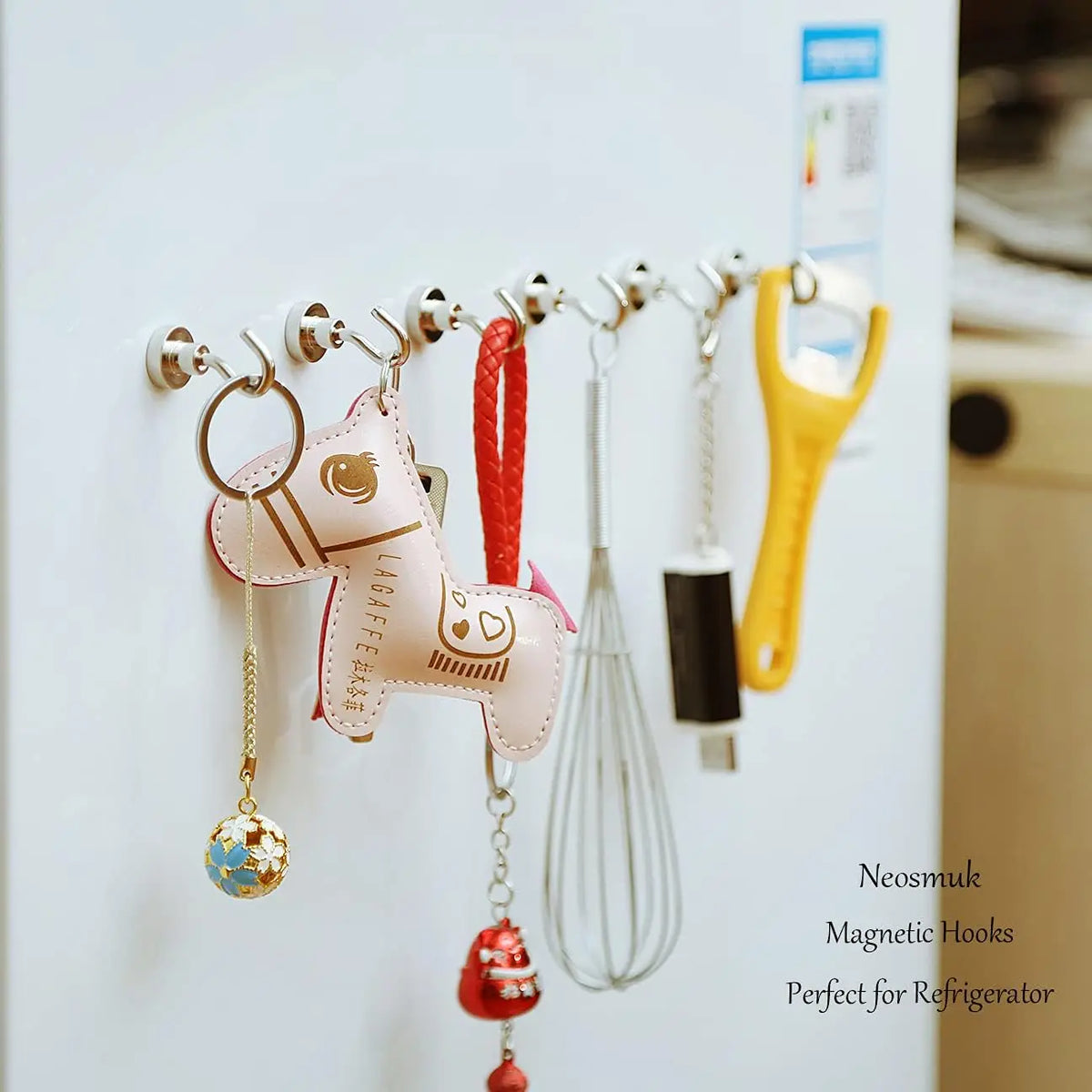 Magnetic Hook Strong Iron Absorption Electroplating Household