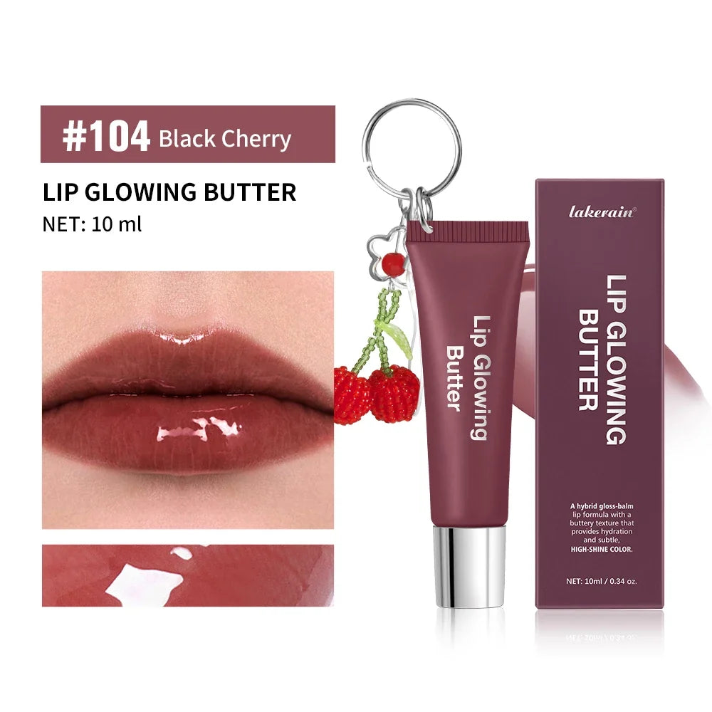 Lip Glowing Butter Keychain Gloss – Moisturizing & Long-Lasting