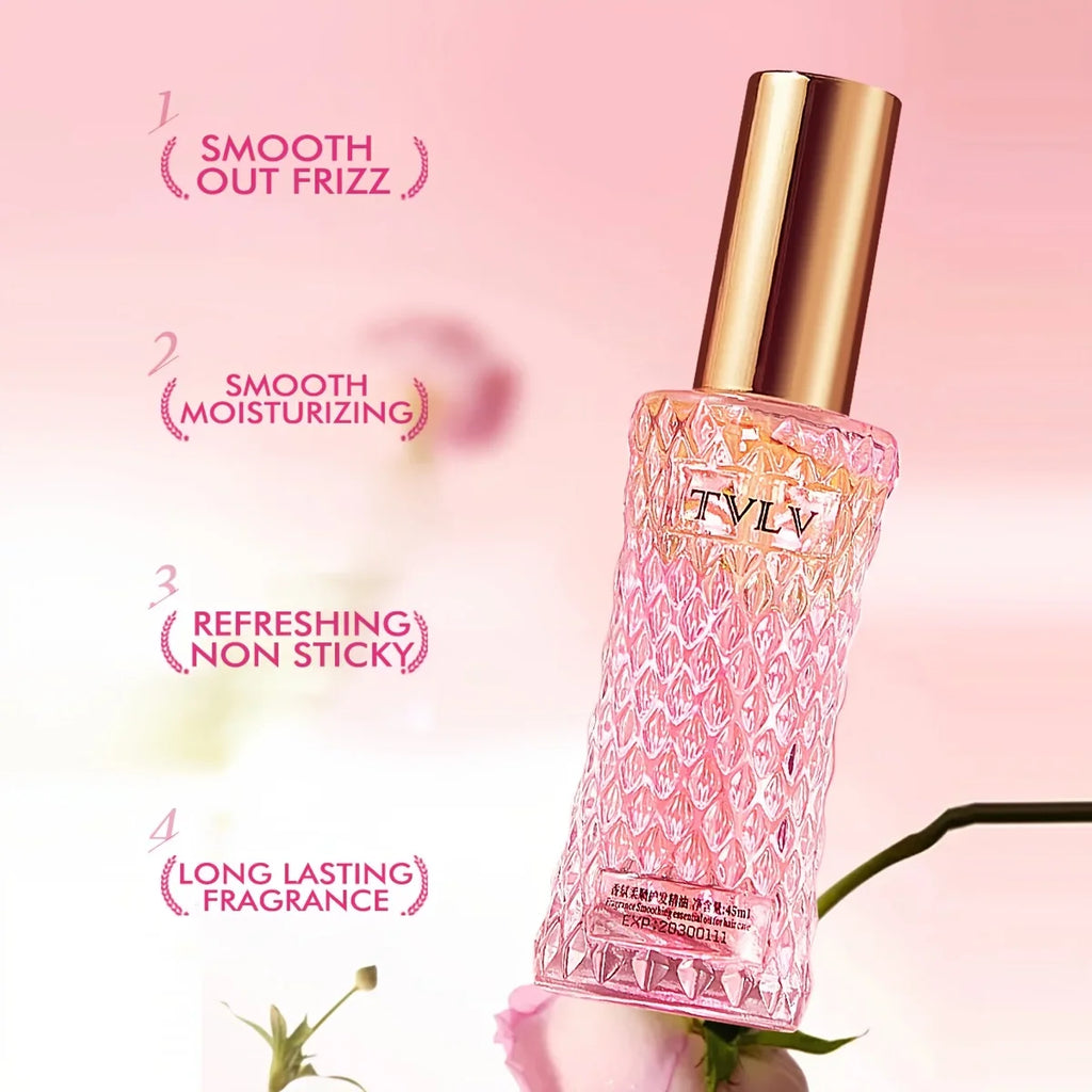 Fragrance Hair Oil Spray – Anti-Frizz, Heat Protection & Moisture