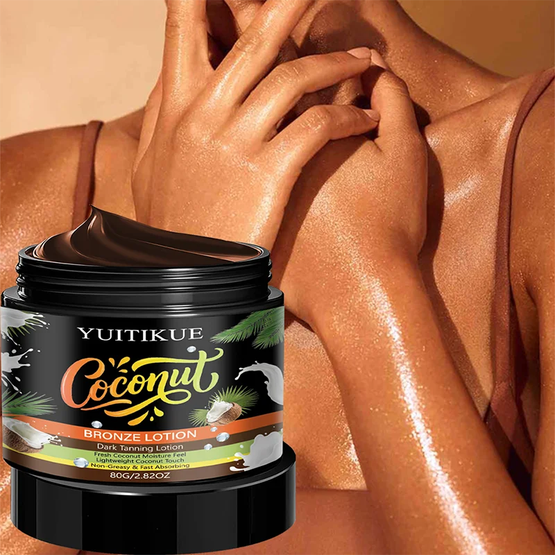 YUITIKUE Coconut Bronze Self-Tanning Lotion | Sun-Kissed Glow