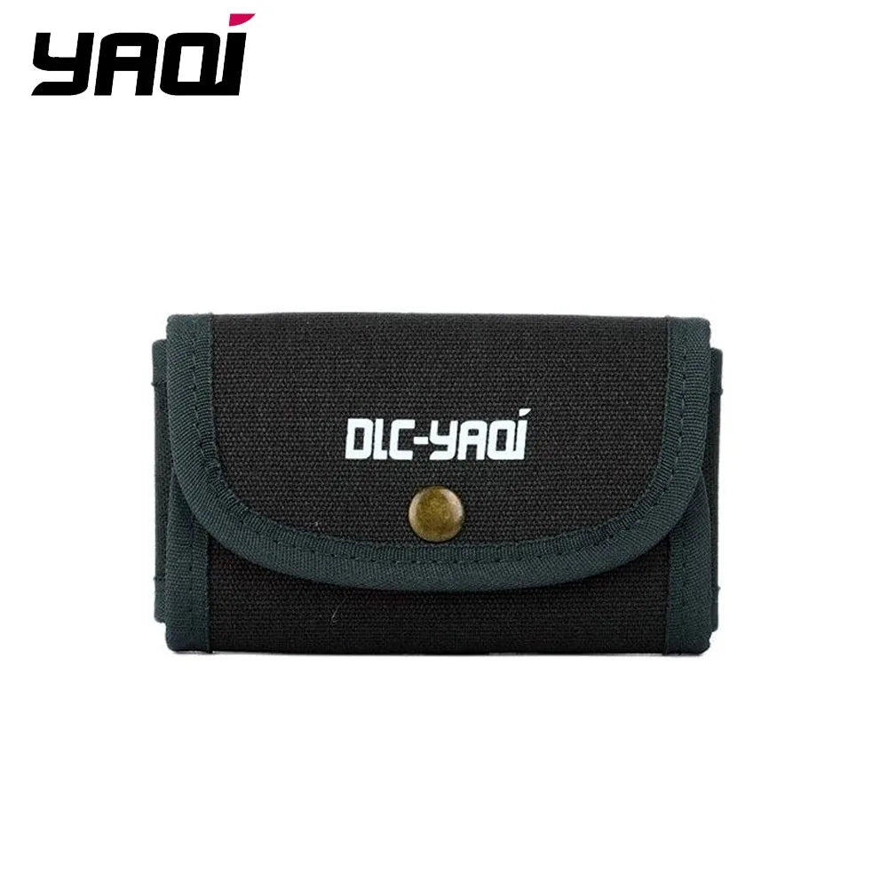 2026 YAQI Men's Travel Bag Pouch Dark Green Safety Razor Shaving