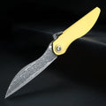 Damascus Steel Folding Pocket Knife – XUAN FENG X201 EDC