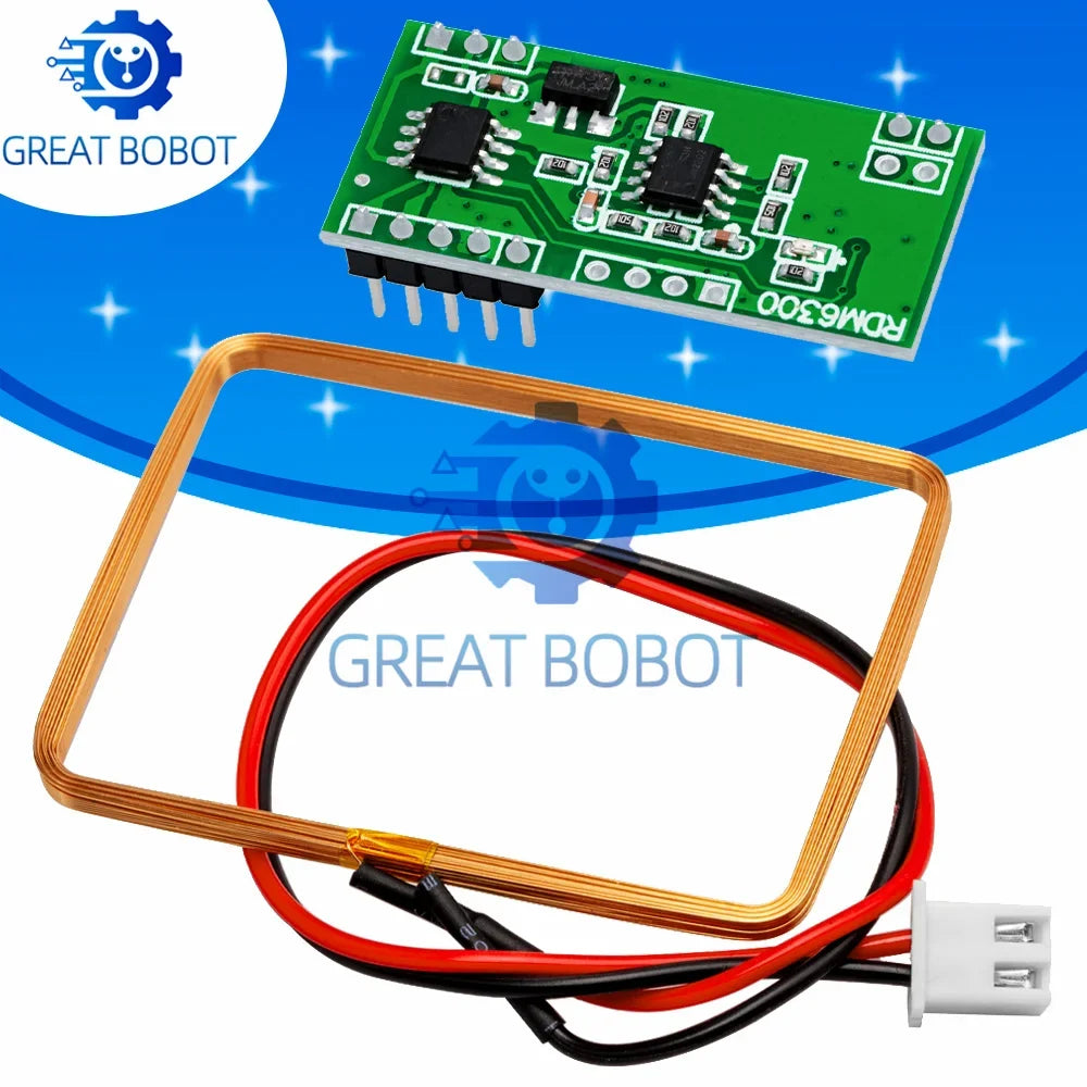 125KHz RFID Reader Module RDM6300 UART for Arduino DIY