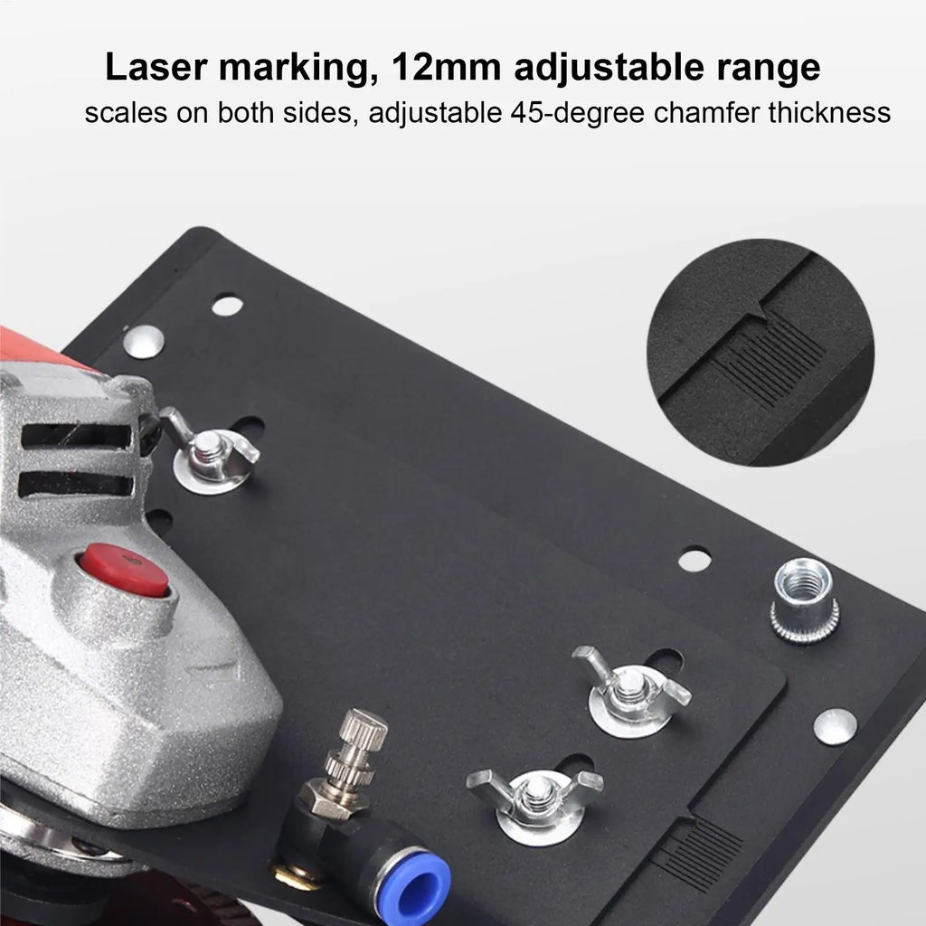 45° Ceramic Tile Chamfering Tool – 12mm Adjustable Angle Grinder