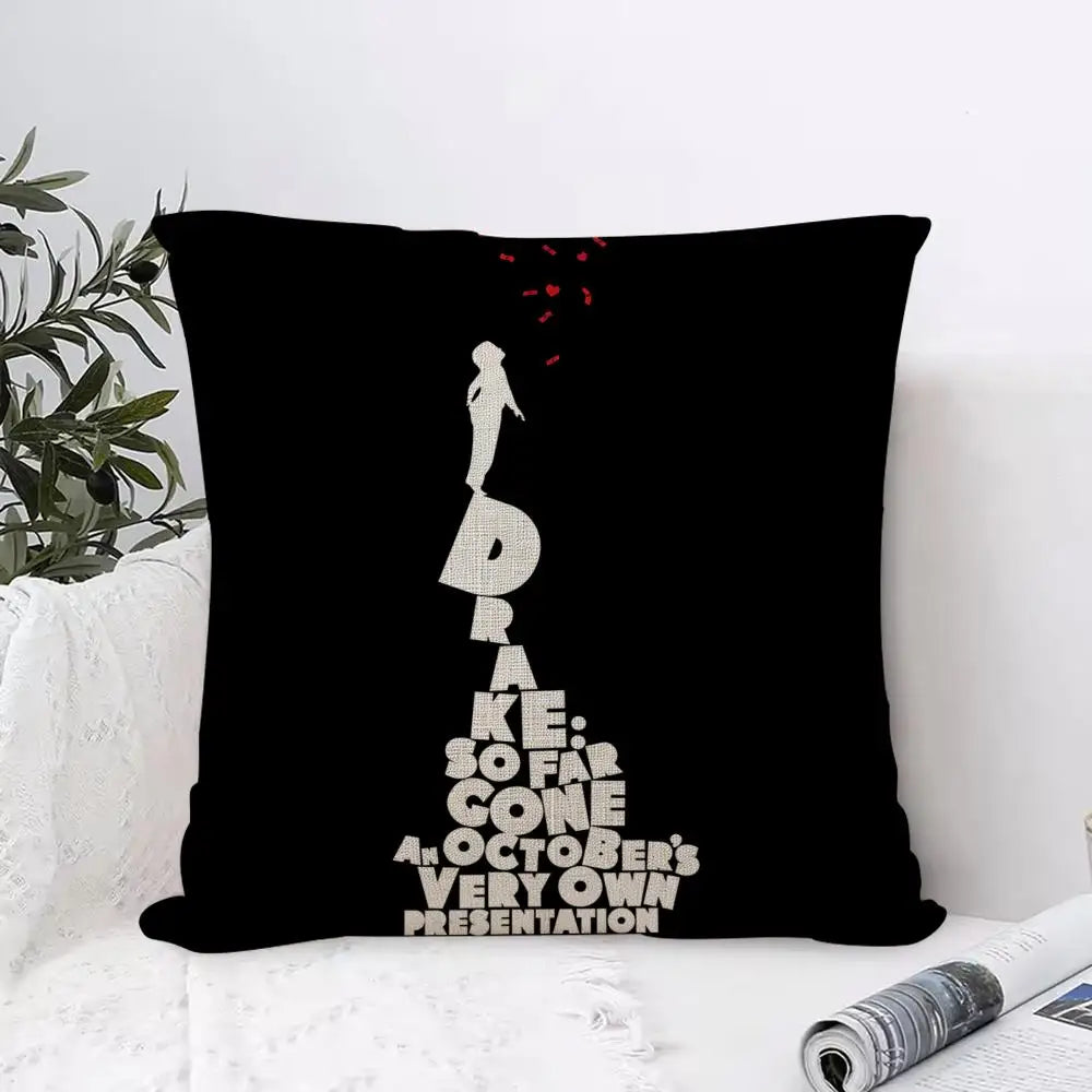 Drake Linen Cushion Cover Animal Print | Hidden Zipper