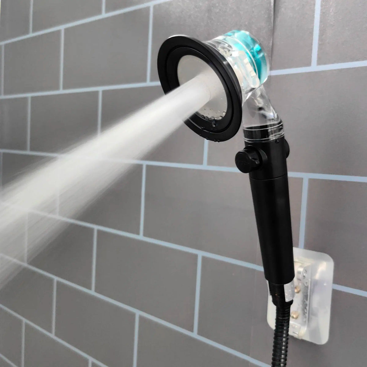 3-Mode Turbo Fan Shower Head | High Pressure & Water Saving