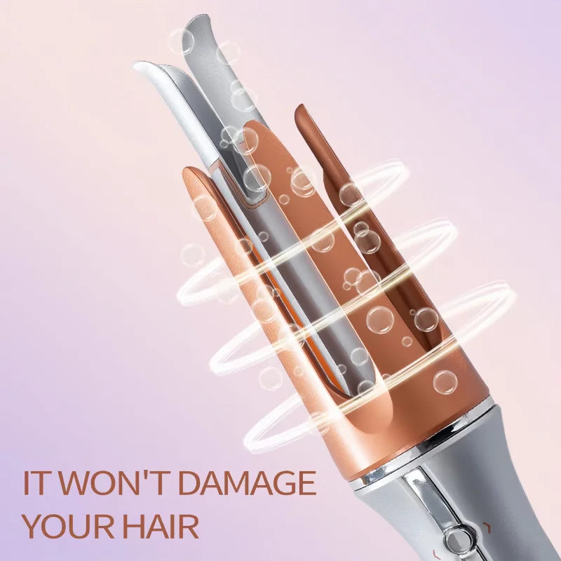 Ceramic Auto-Rotating Curling Iron | Long Barrel Wand