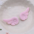 Angel Wings Brooch – Y2K Plush Pin for Bags, Hats & Clothes