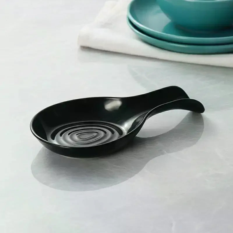 Large Ceramic Spoon Rest – Heat-Resistant & Dishwasher Safe