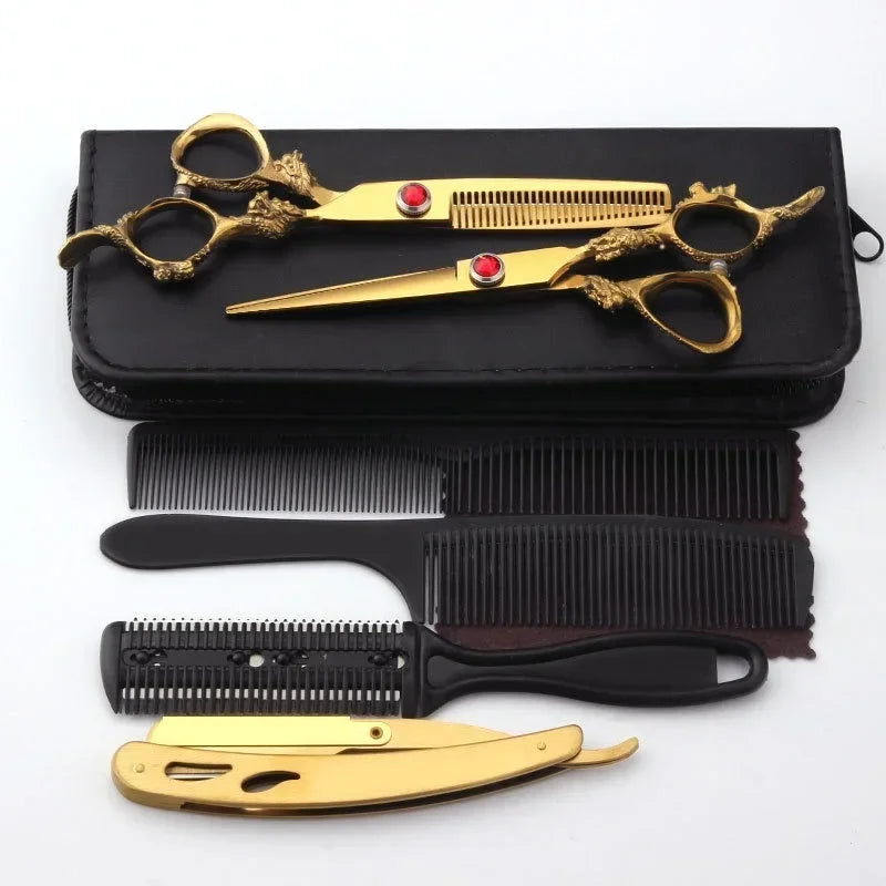 Professional Hair Cutting Scissors 5.5" & 6.0" Salon Shears