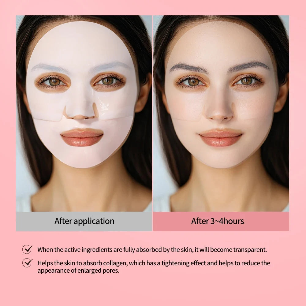 Bio-Collagen Deep Gel Face Mask – Hydrating & Firming | 12pc Set