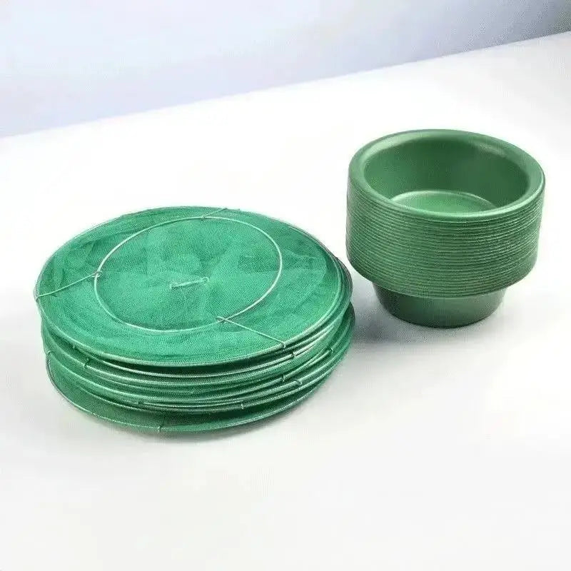 Reusable Hanging Fly Trap Green Mesh Effective Safe Capture Outdoor