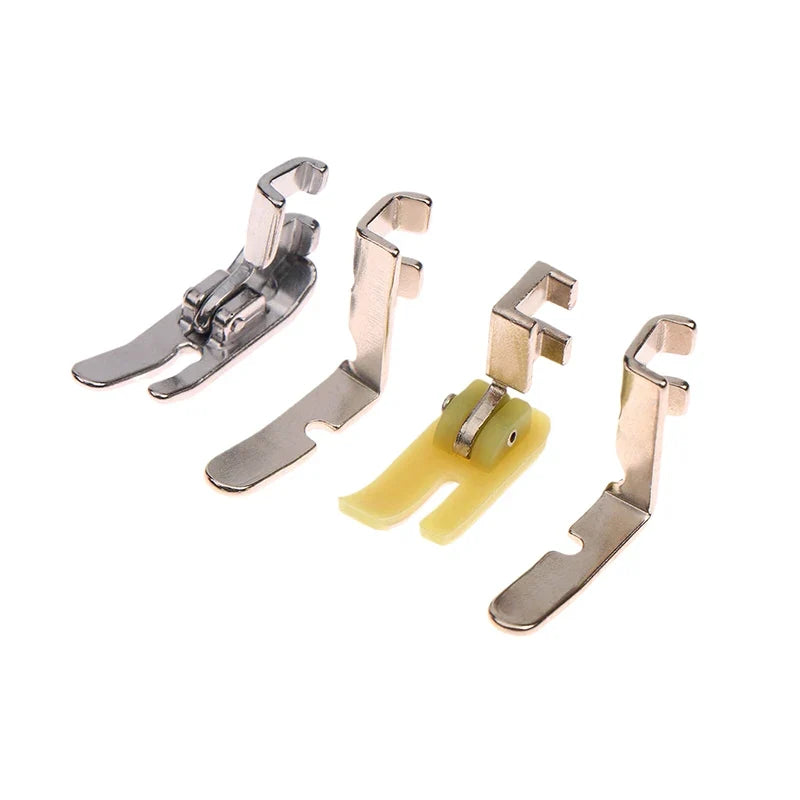 4-Piece Zipper Presser Foot Set for Old Sewing Machines