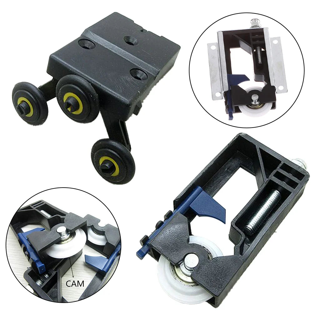 Sliding Door Pulley Core – Nylon Roller Guide Kit for Wooden Doors