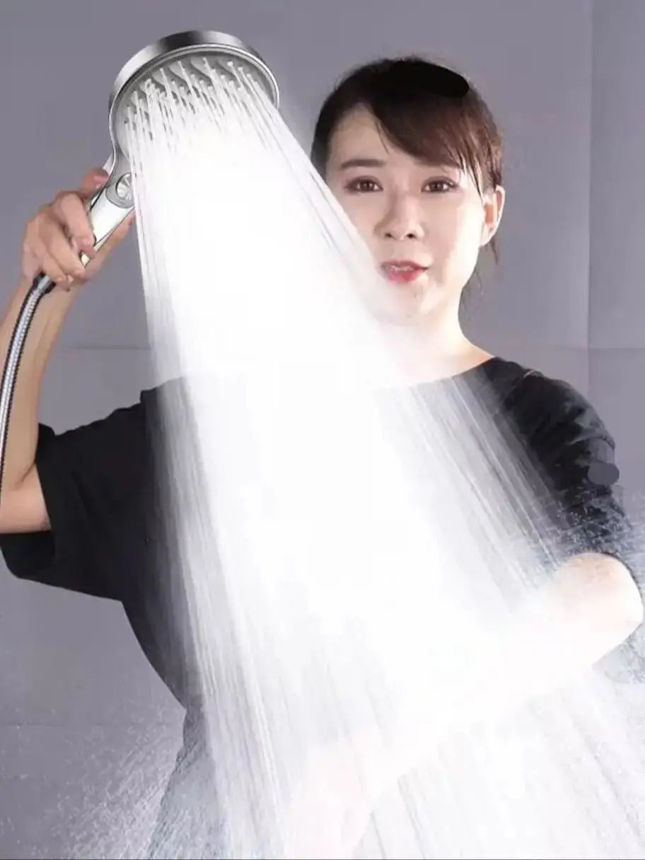 High Pressure 13.5cm Shower Head | 4 Modes Water Saving
