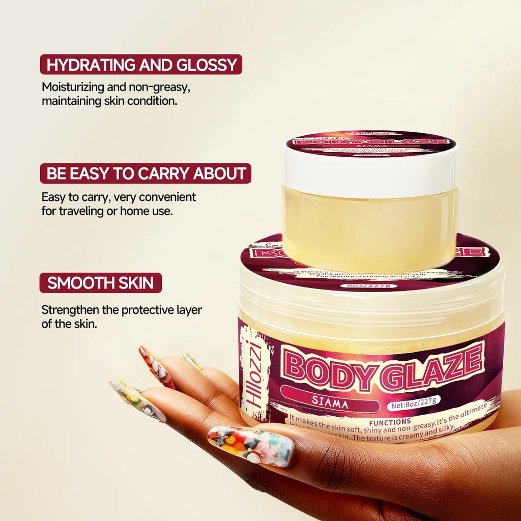 Body Glaze Moisturizing Cream – Brightening & Skin Repair 8oz