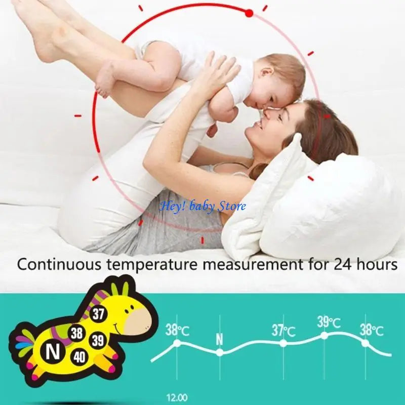 Fever Patch for Kids, Babies & Adults | 6-Pack Thermometer Sticker