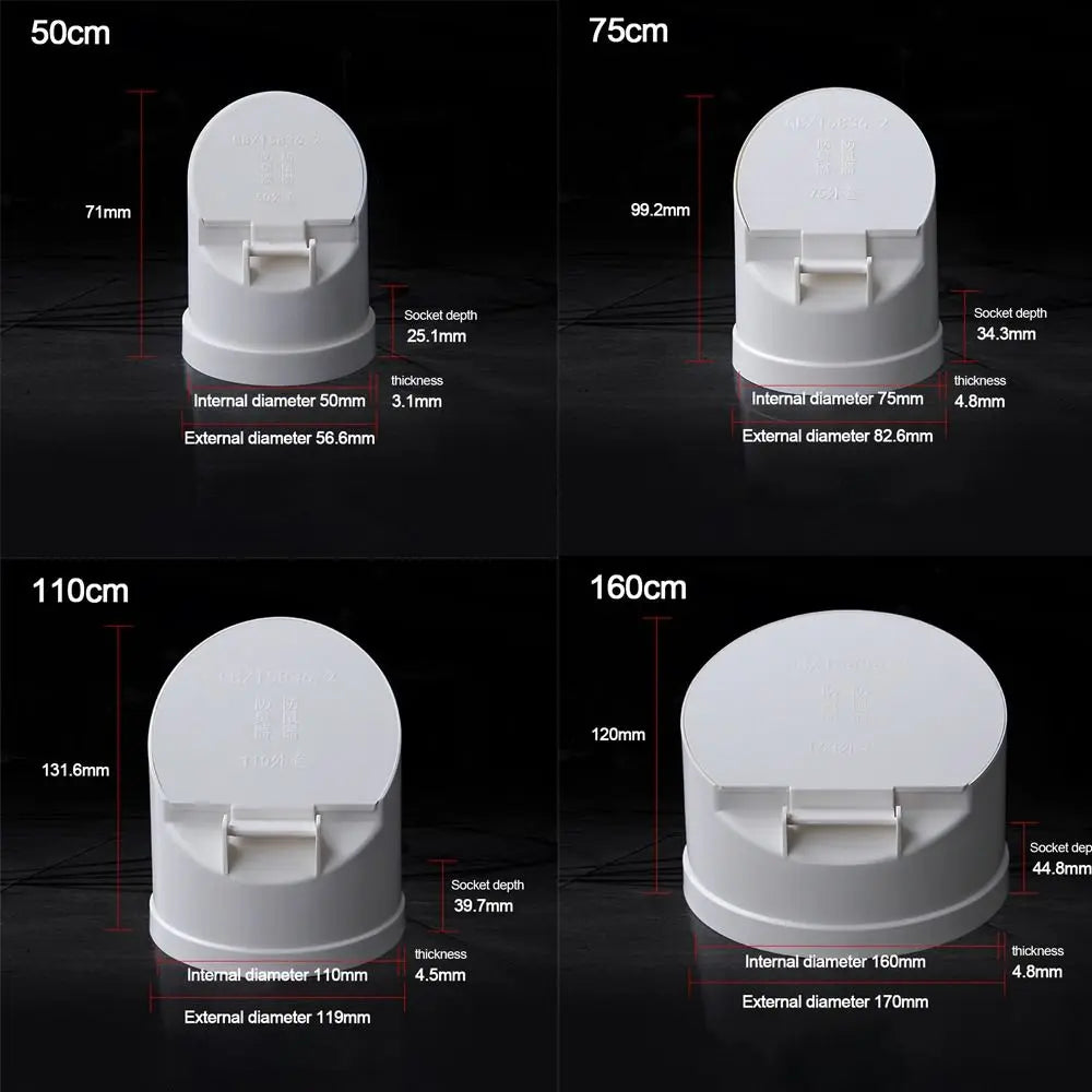 50- Floor Drains Sewage Pipe PVC Drain Large Displacement Anti Odor